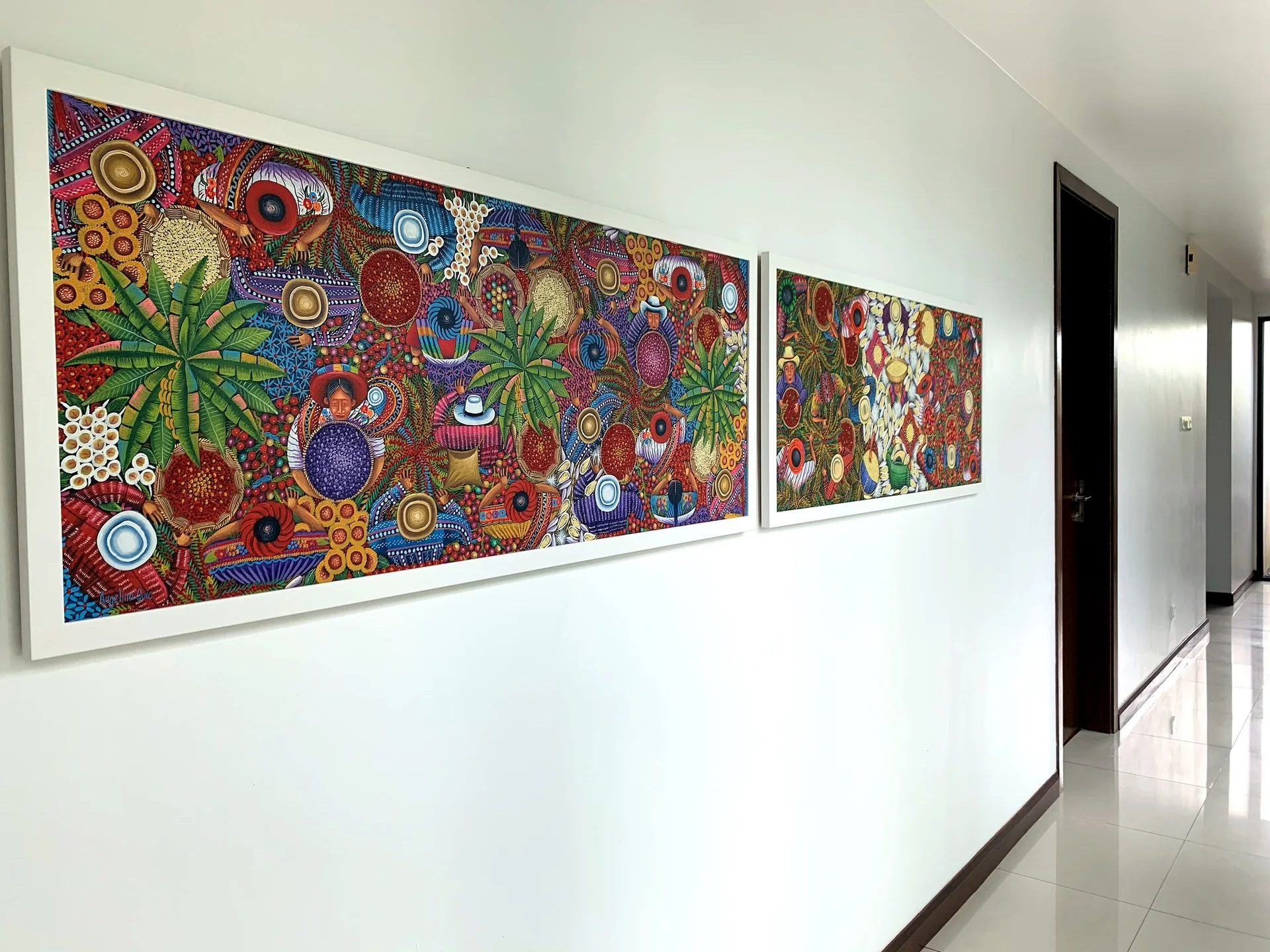 Interior circulation and hallway detail